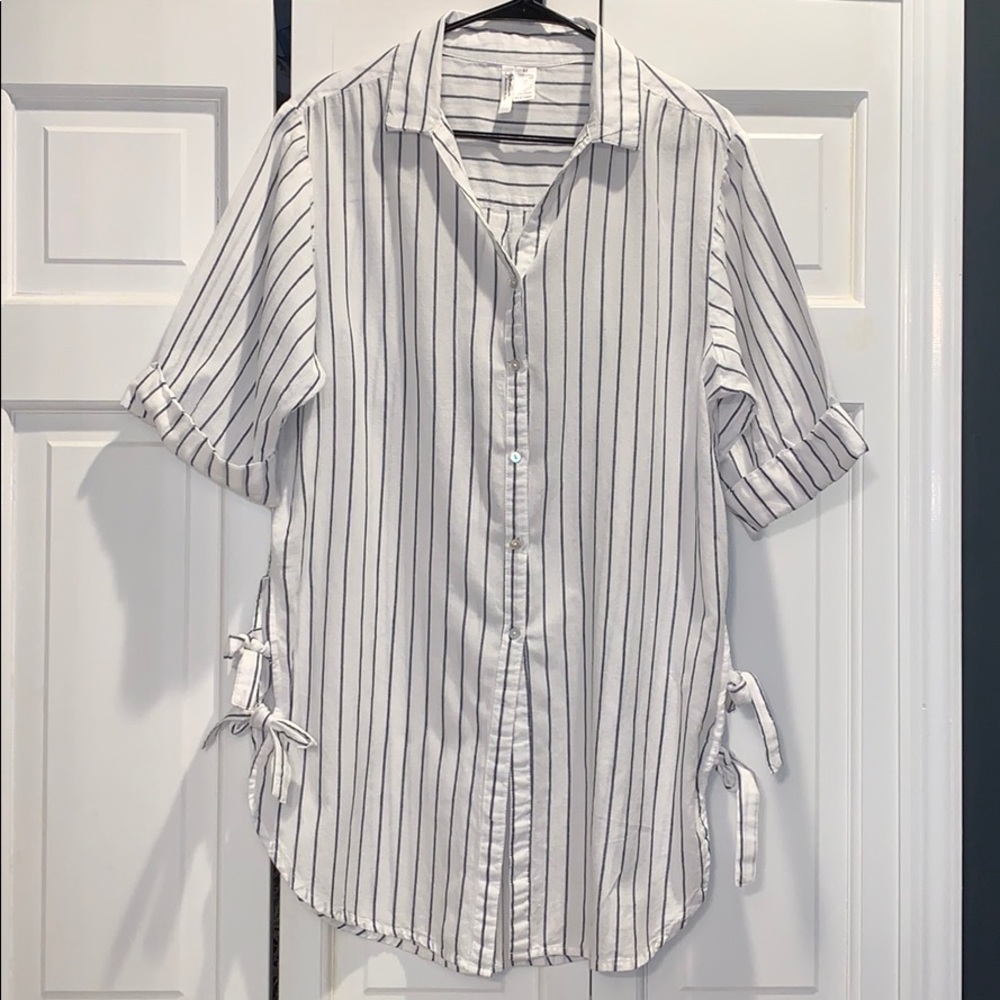 Cotton bathing suit coverup